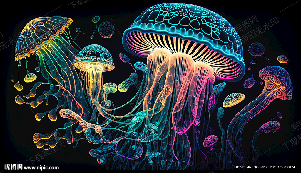 梦幻水母
