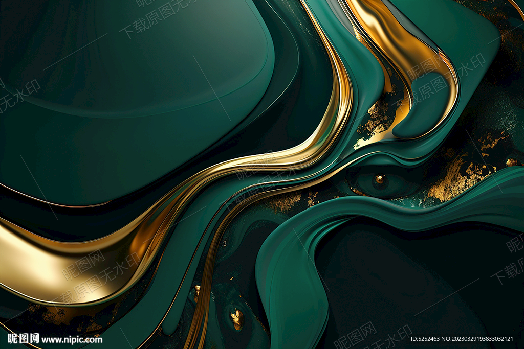 绿色大理石背景