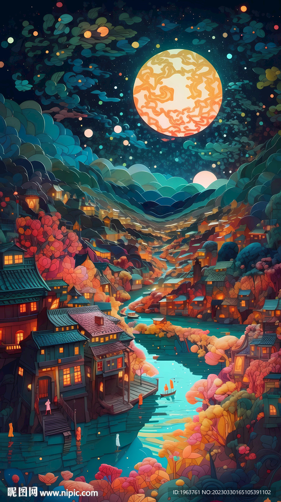 中国风插画
