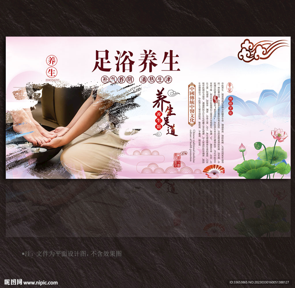 足浴展板