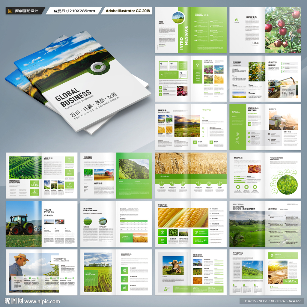 绿色农业画册