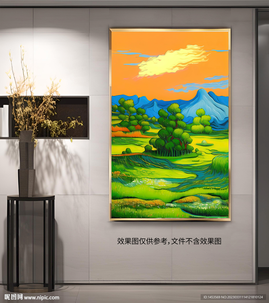印象派油画