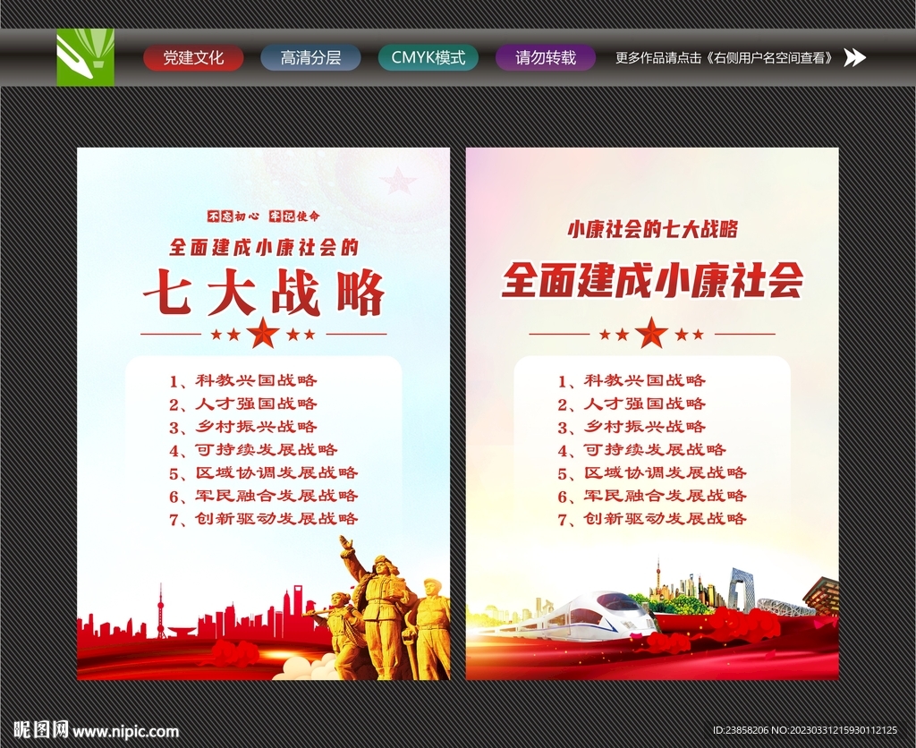 七大战略海报