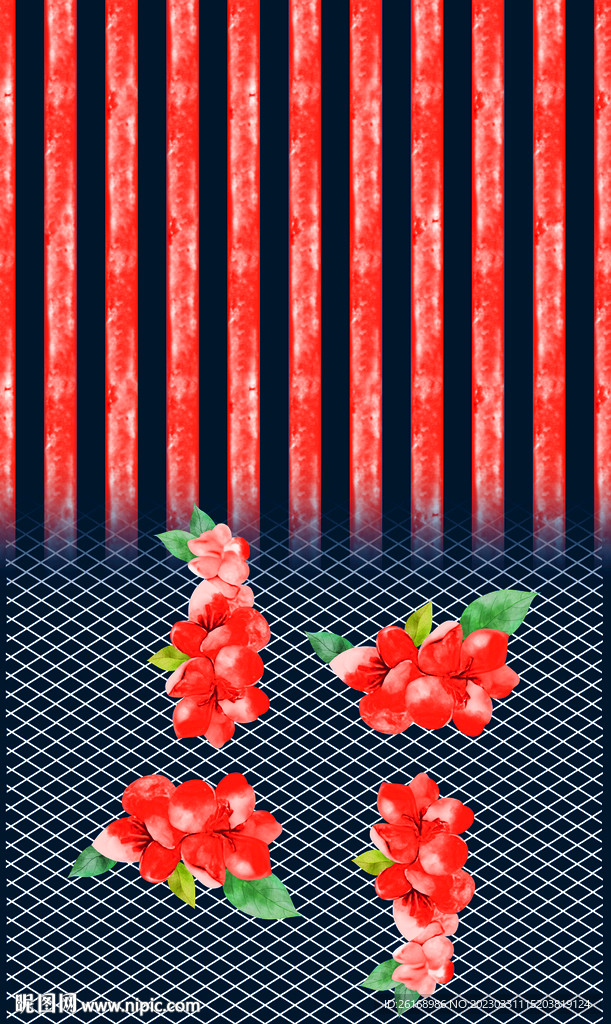 定位花