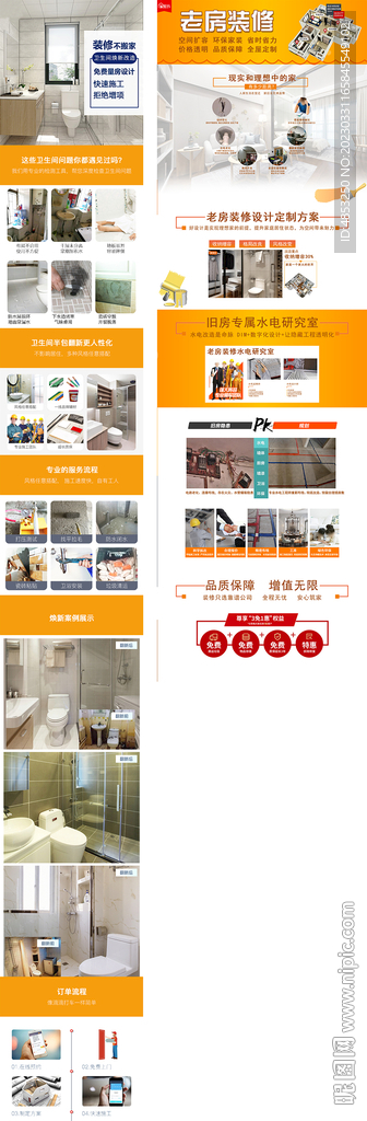 长页面
