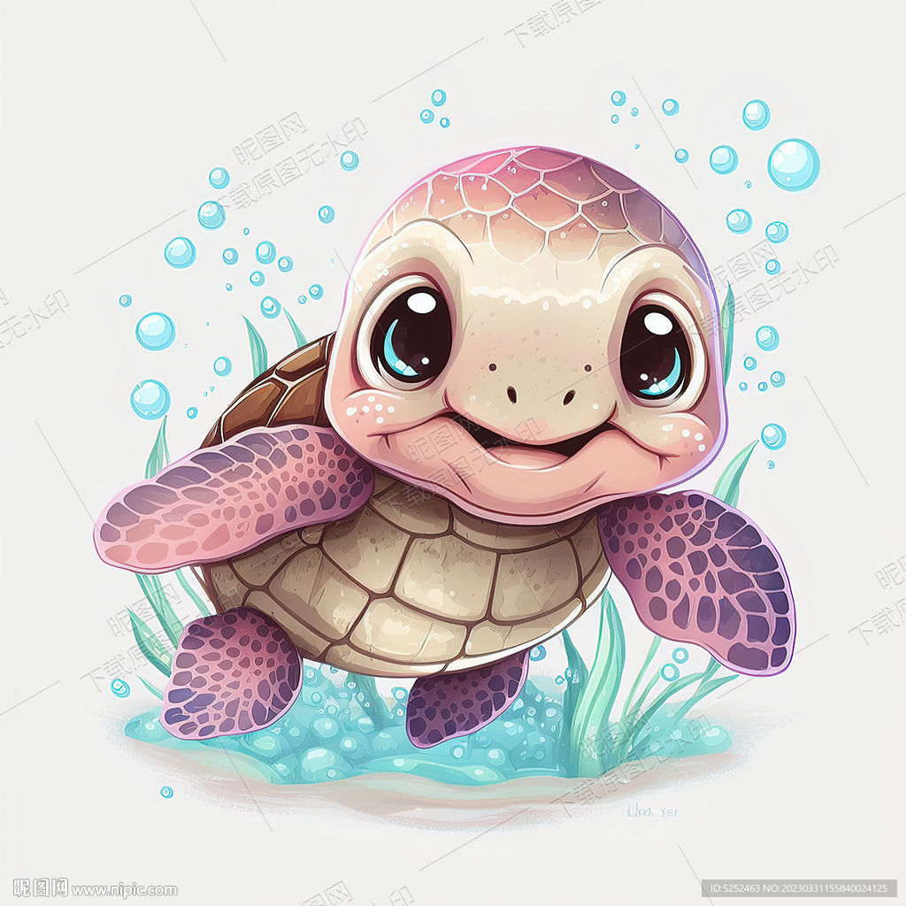 卡通小海龟