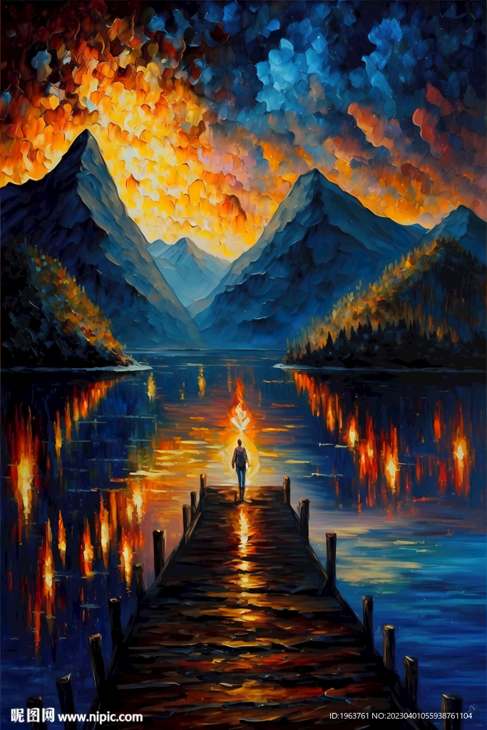 油画风景