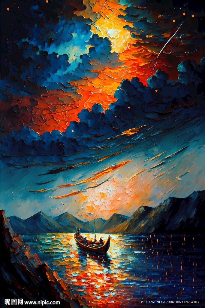 风景油画