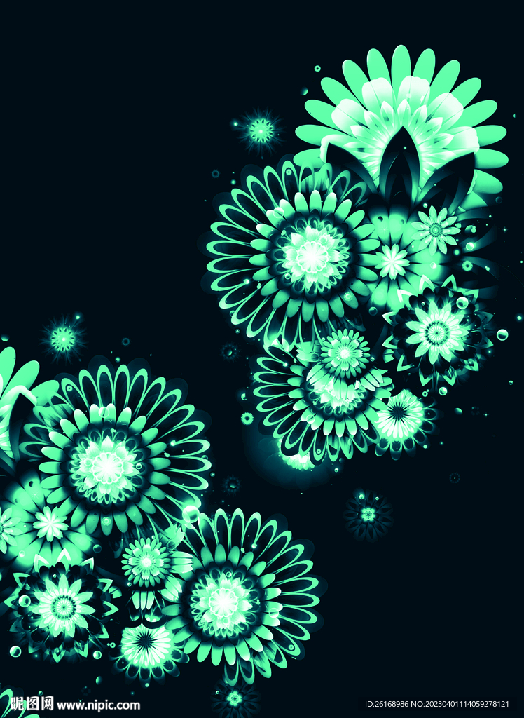 定位花