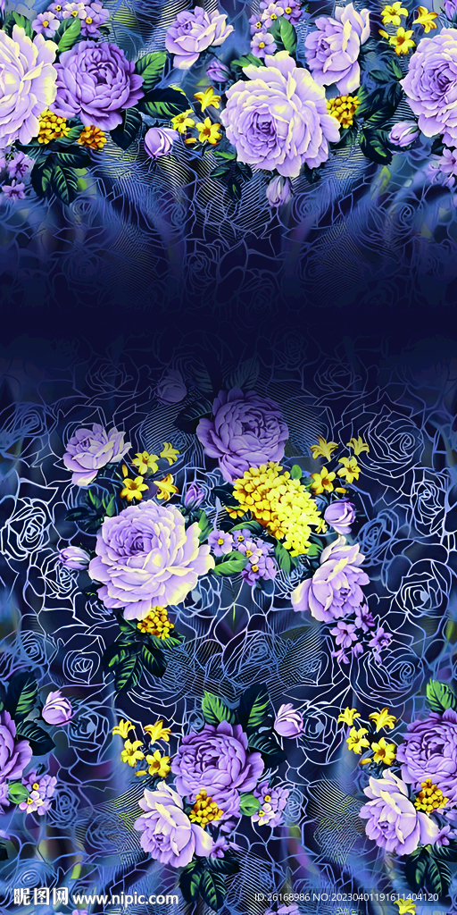 定位花