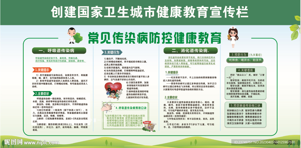 常见传染病宣传