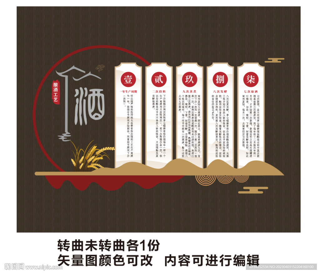 酒文化形象墙