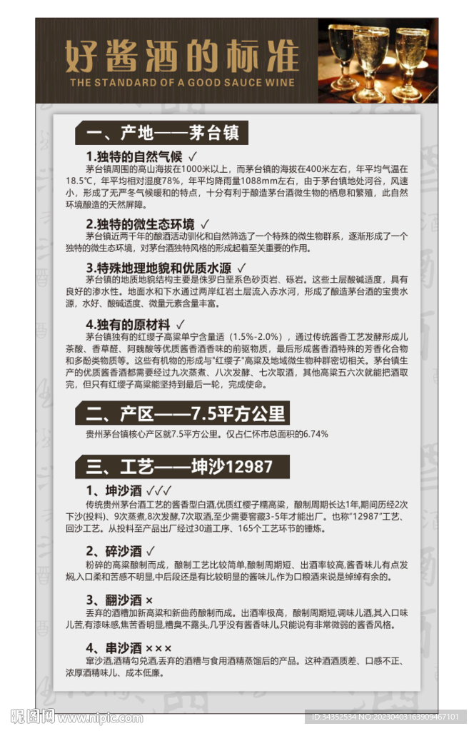 好酱酒的标准