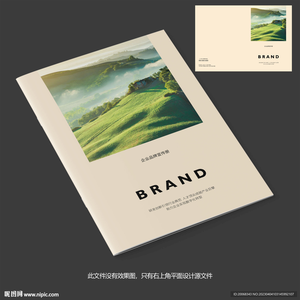 绿色国际版式画册封面