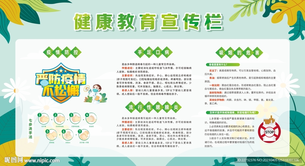 健康教育宣传栏