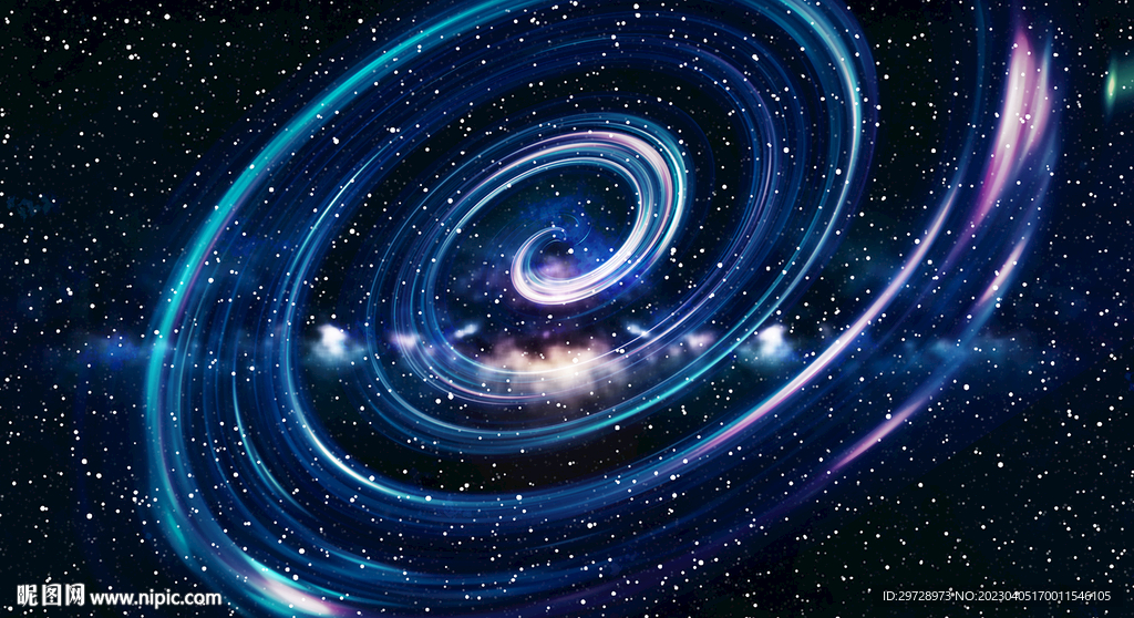 宇宙漩涡星空