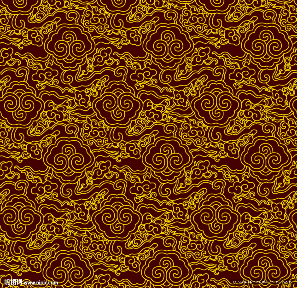矢量花纹001