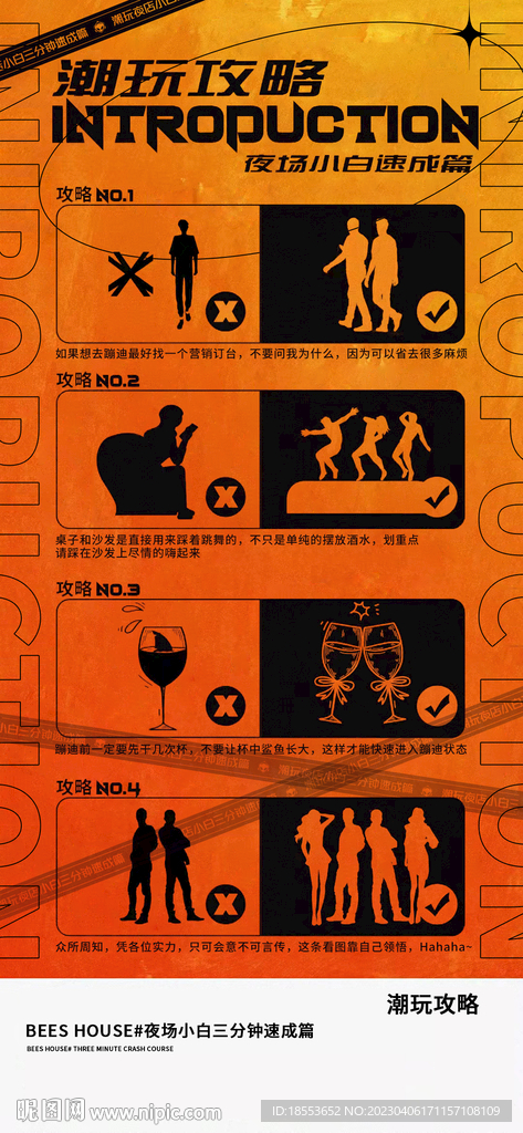 酒吧海报 夜场日推海宣传 夜店