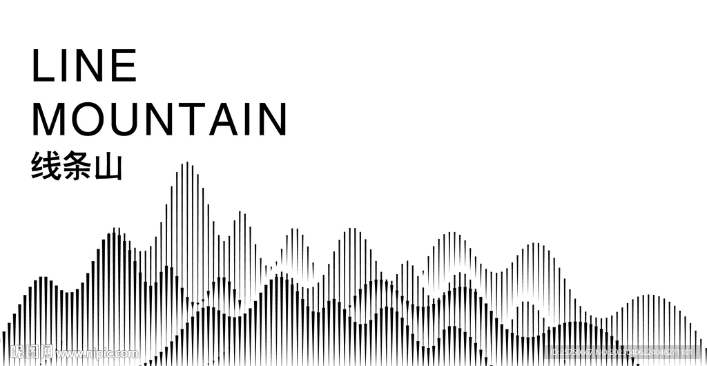 线条山