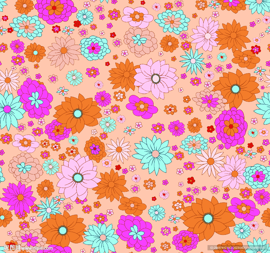 手绘花