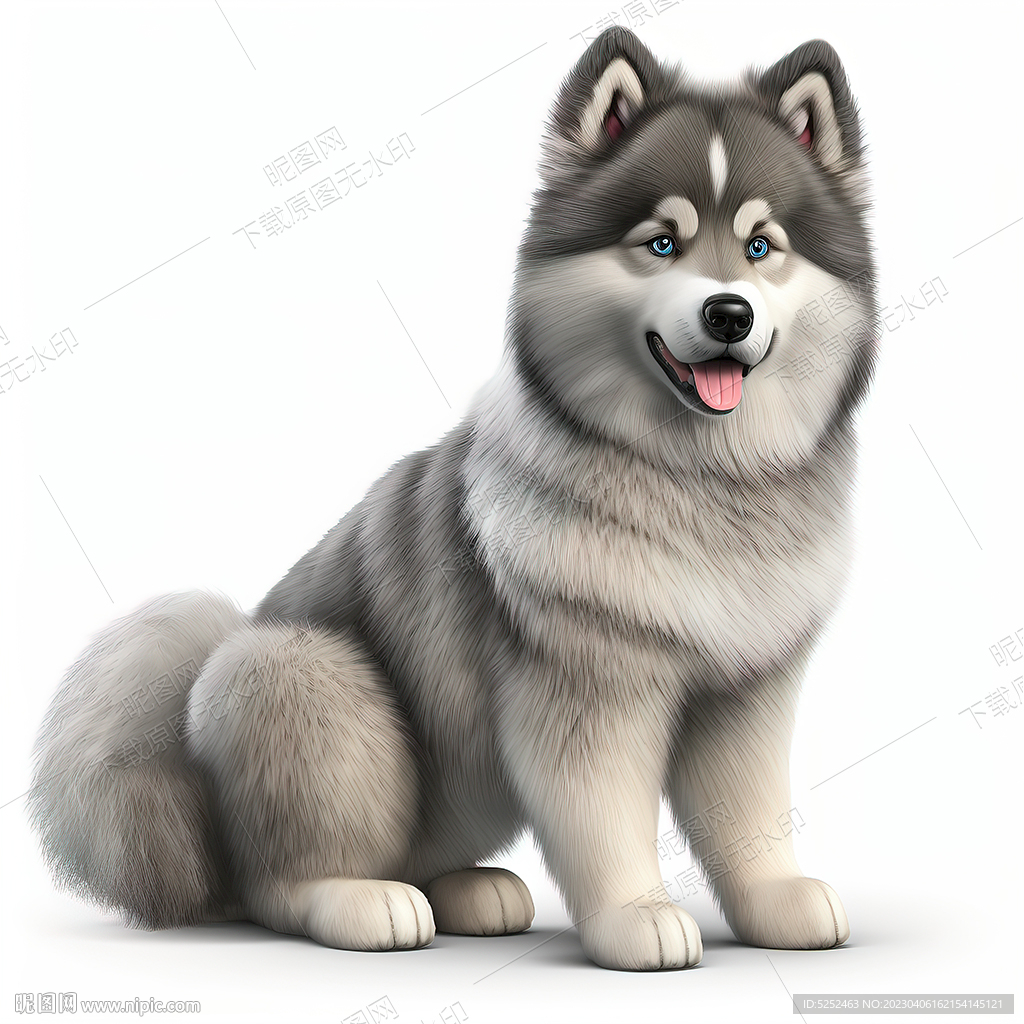 阿拉斯加雪橇犬幼犬