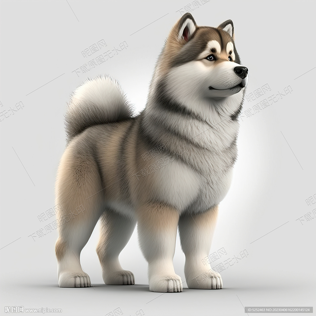阿拉斯加雪橇犬幼犬