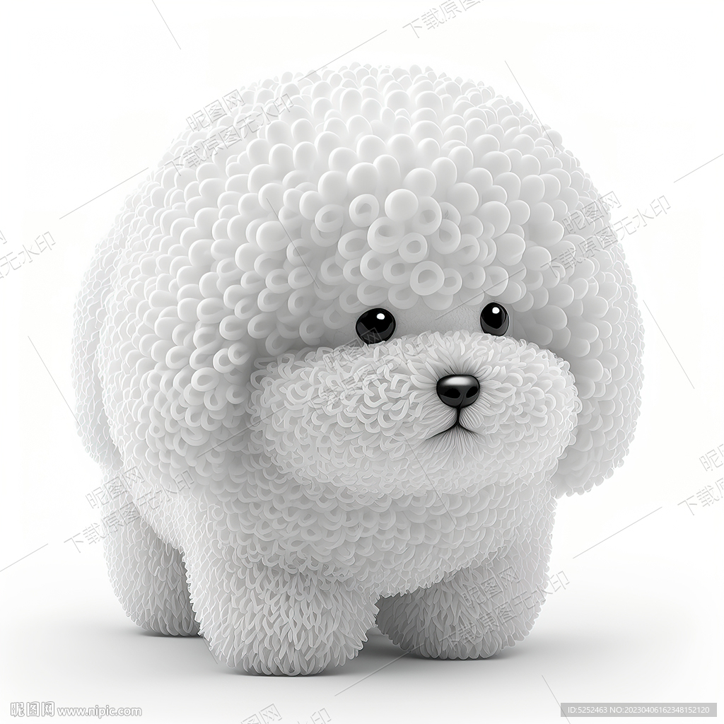 可爱的比熊犬