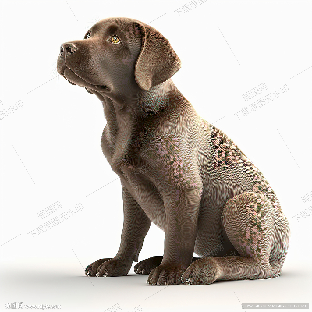 可爱的拉布拉多犬