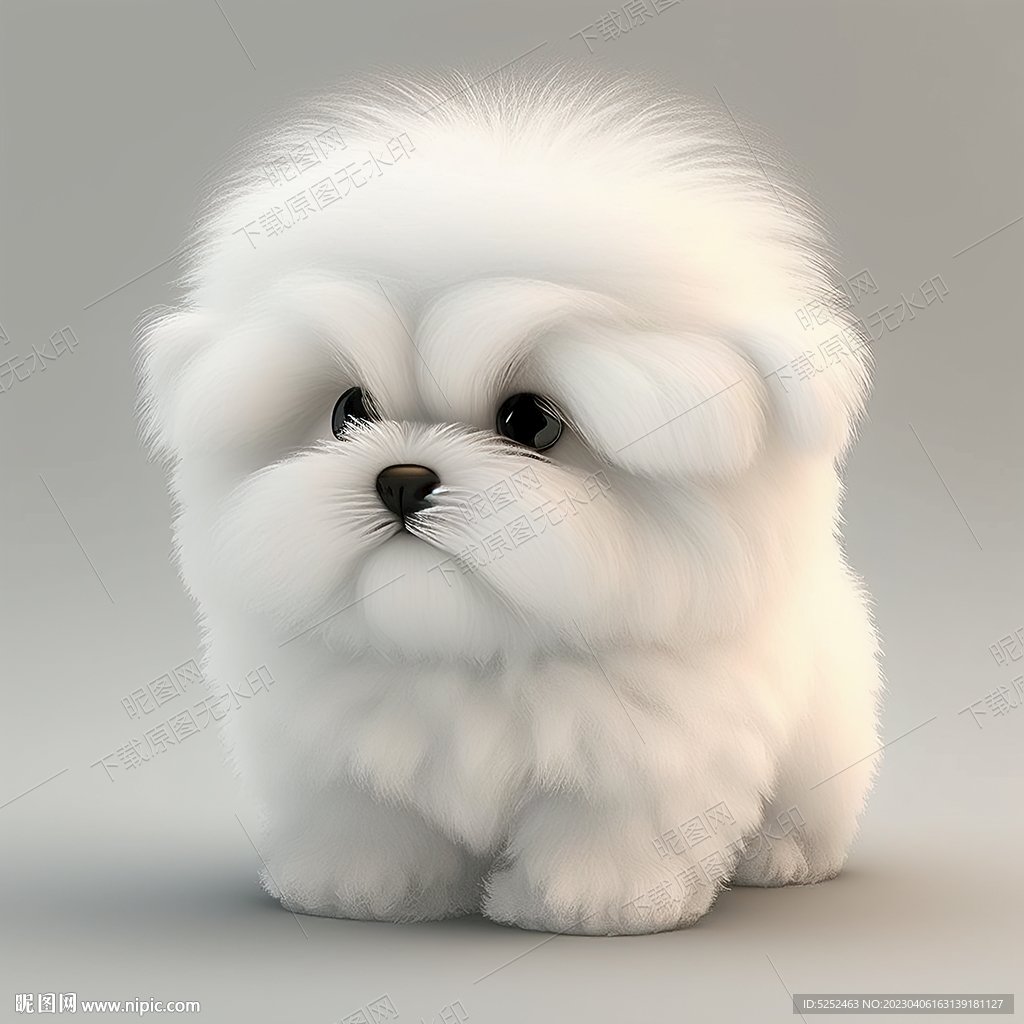 白色马尔济斯犬