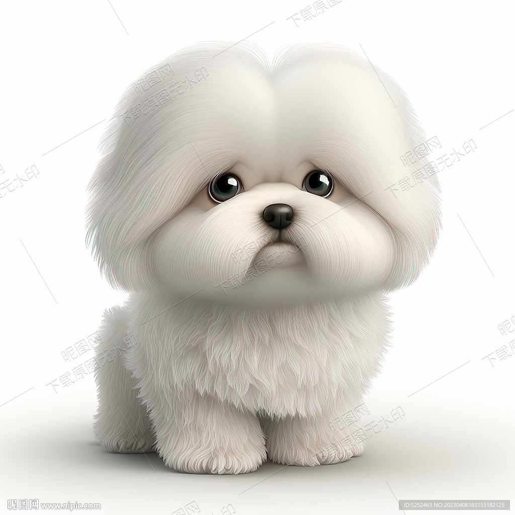 白色马尔济斯犬