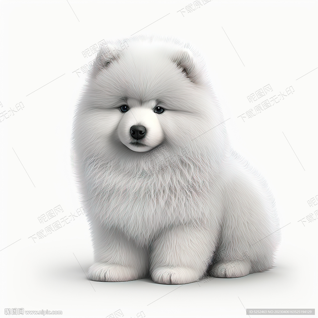 高清萨摩耶犬