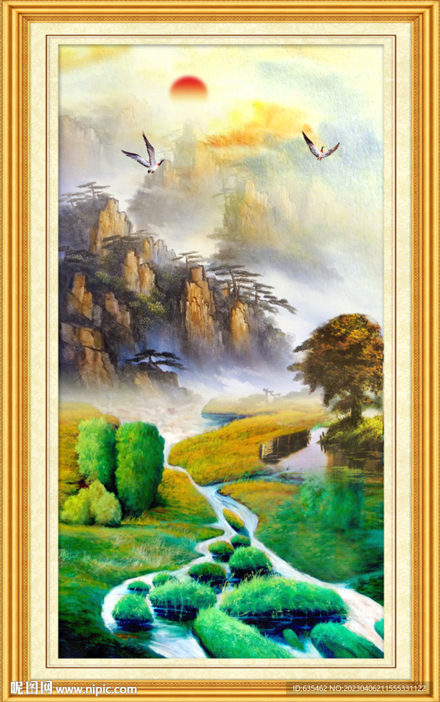 山水风景画
