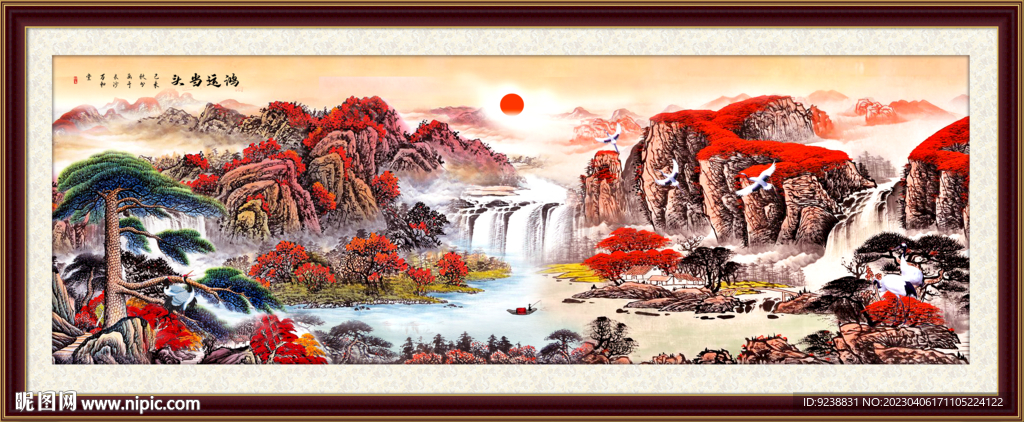 国画山水