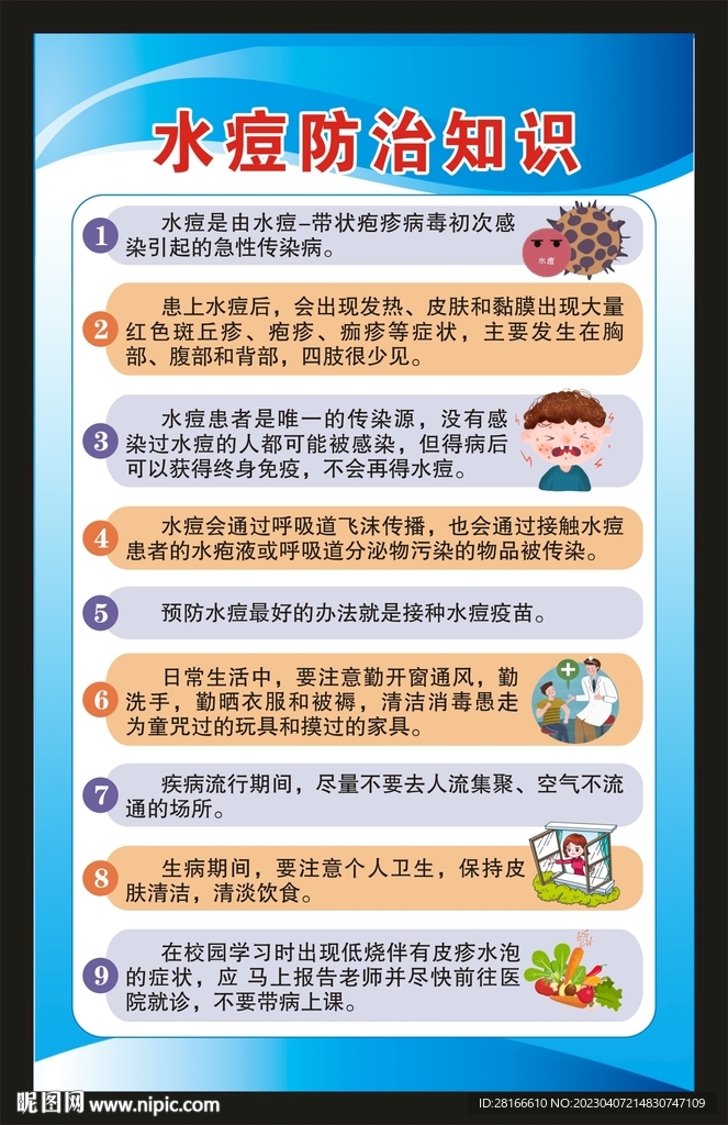 健康教育知识海报
