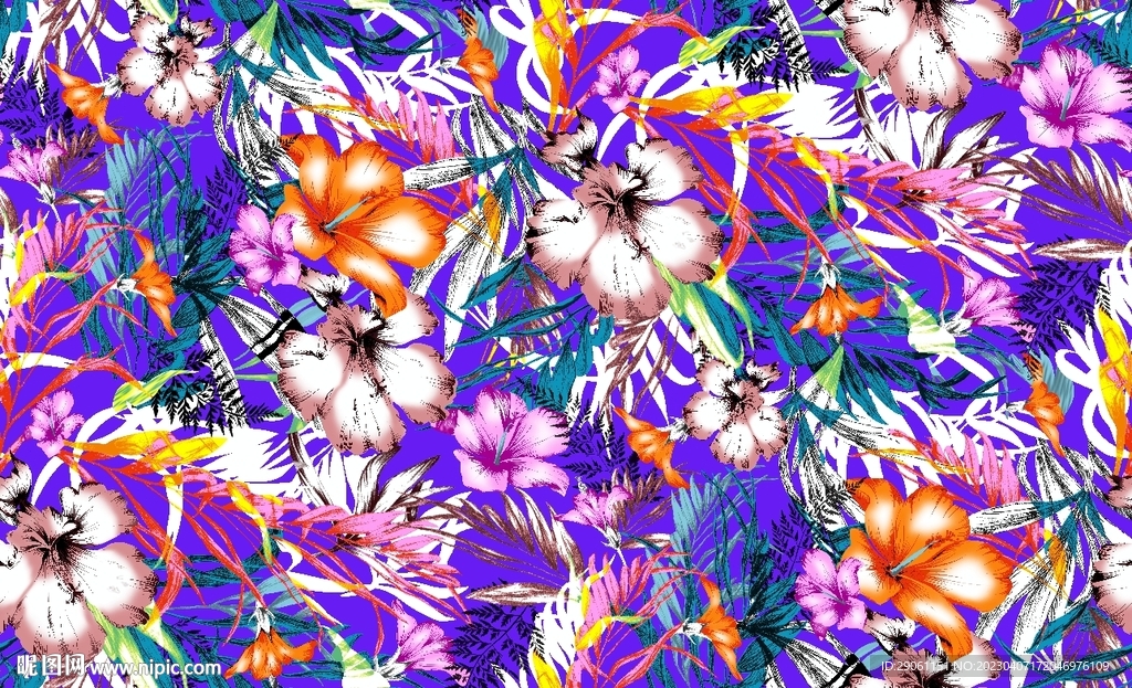 紫色花
