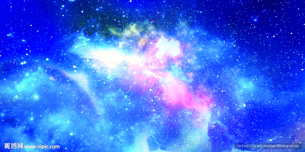 蓝色星空软膜天花吊顶