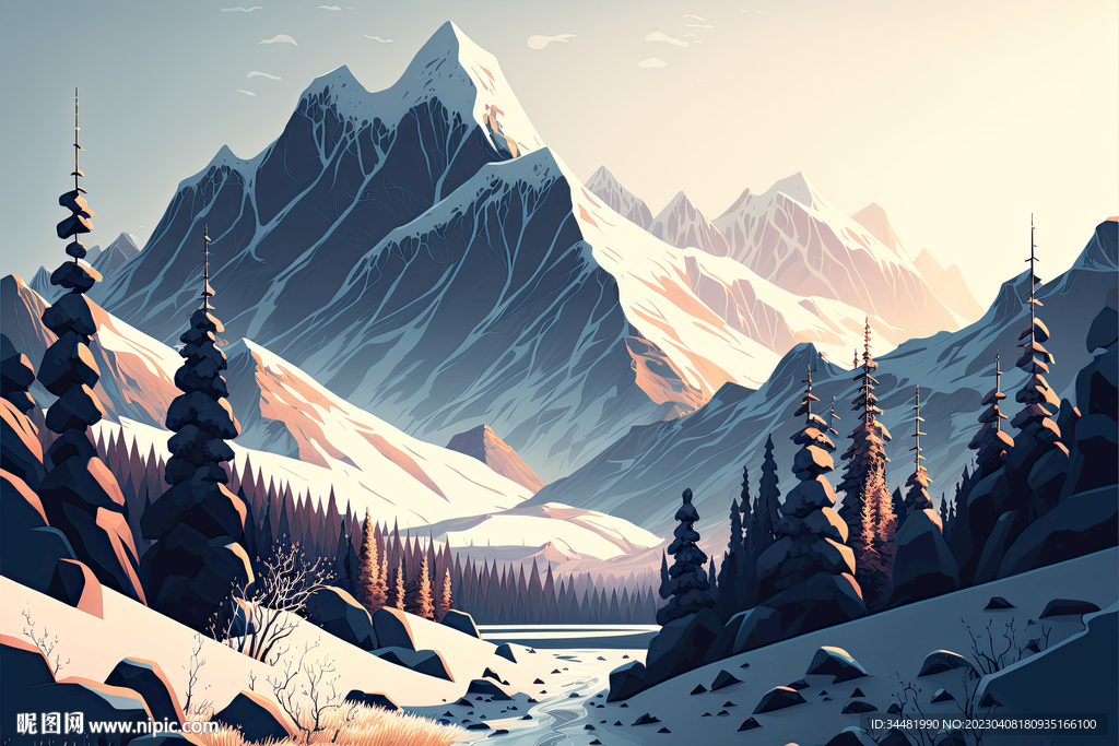 雪山