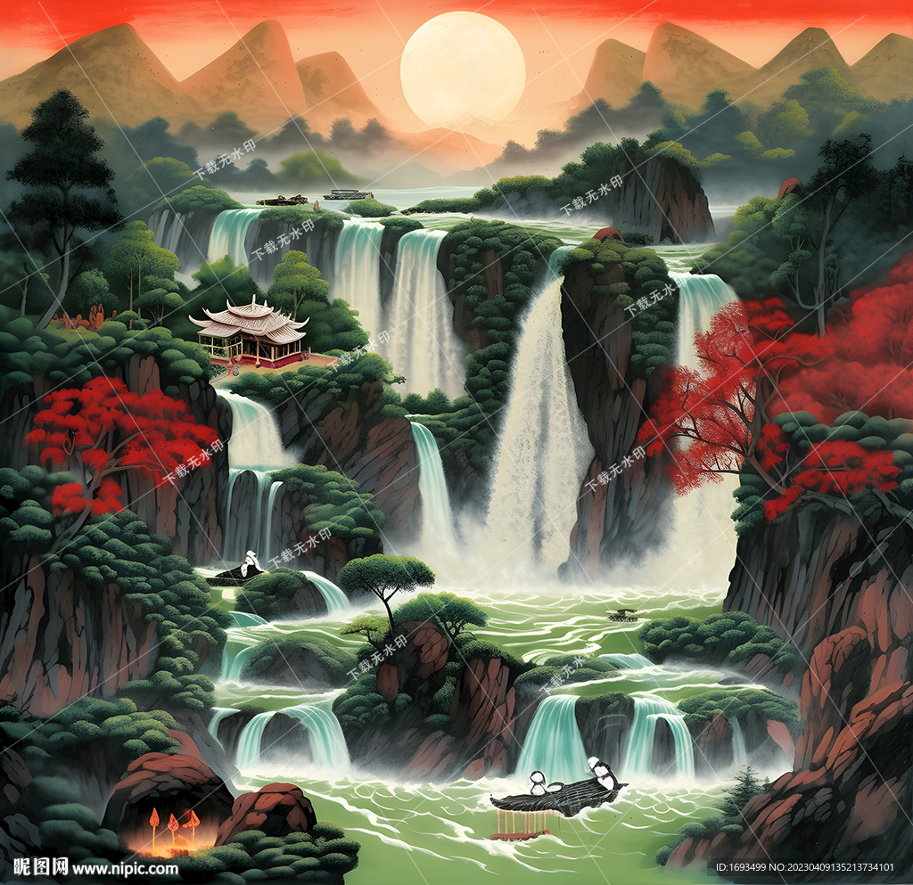 山水画