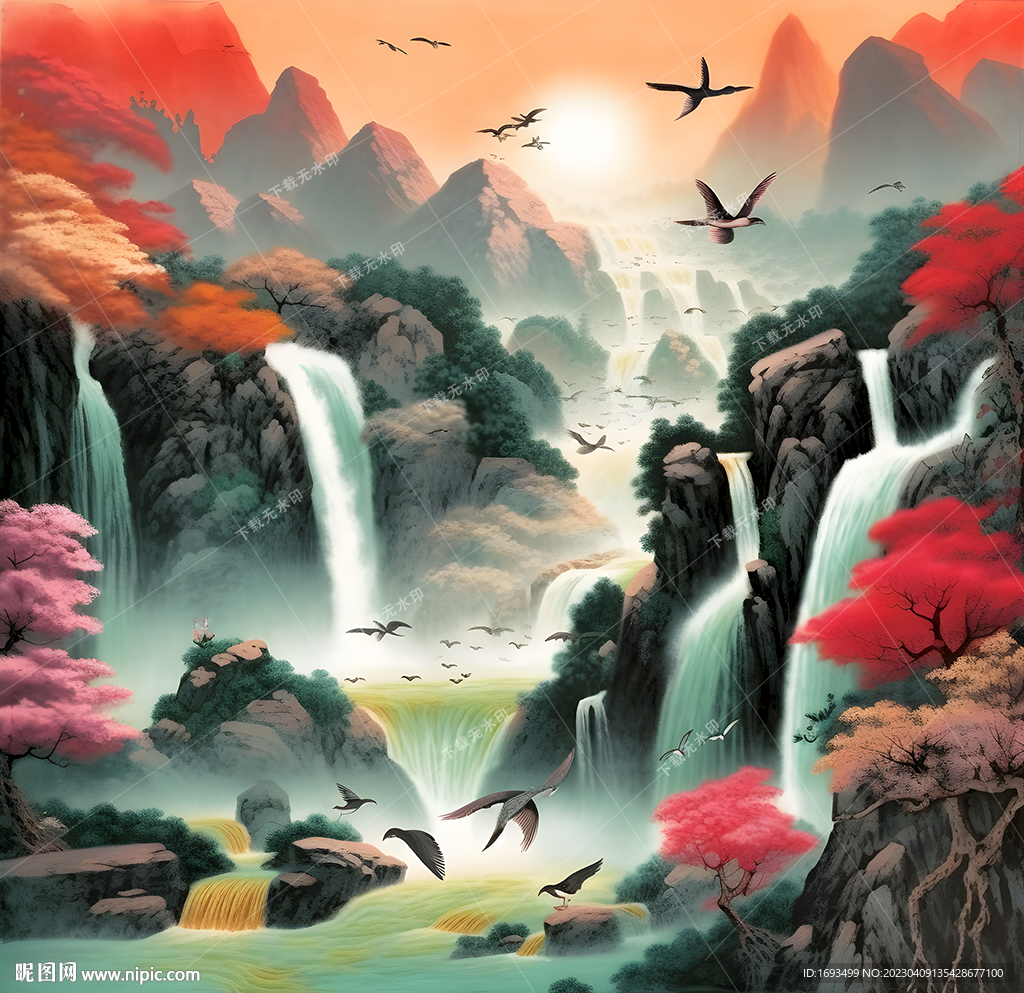 国画山水