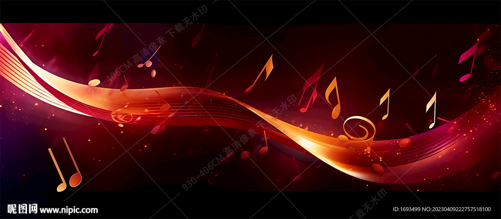 音乐舞台背景