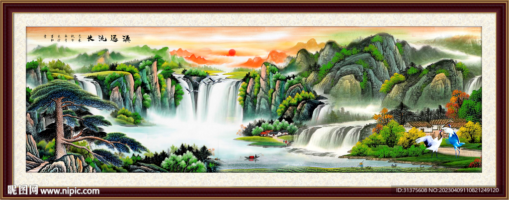 客厅风景画