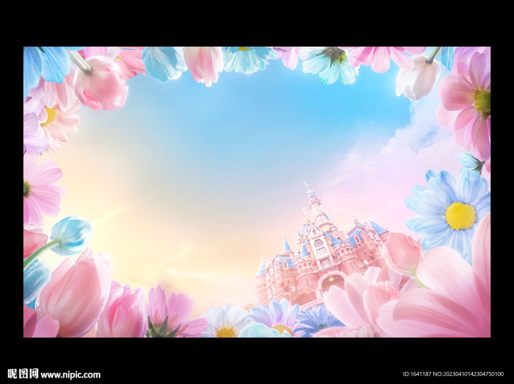 仰视的花园城堡