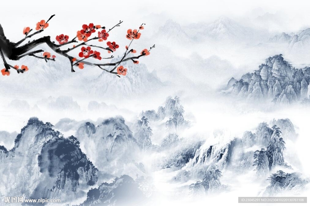 新中式背景墙
