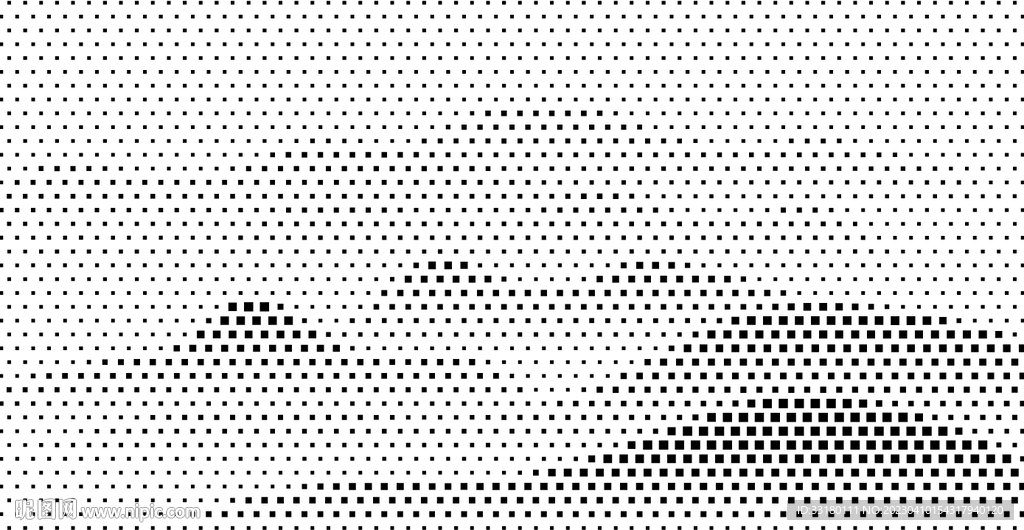 方形激光镂空山水