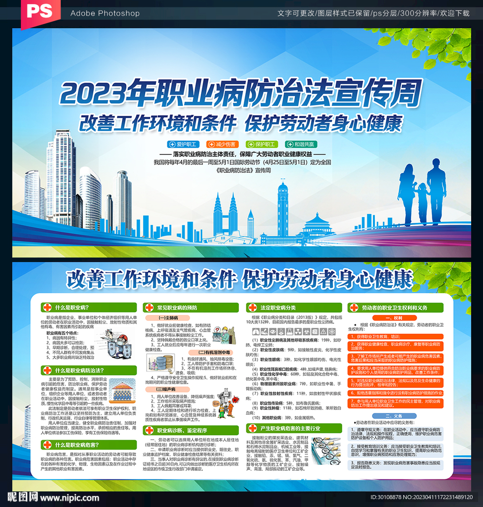职业病展板