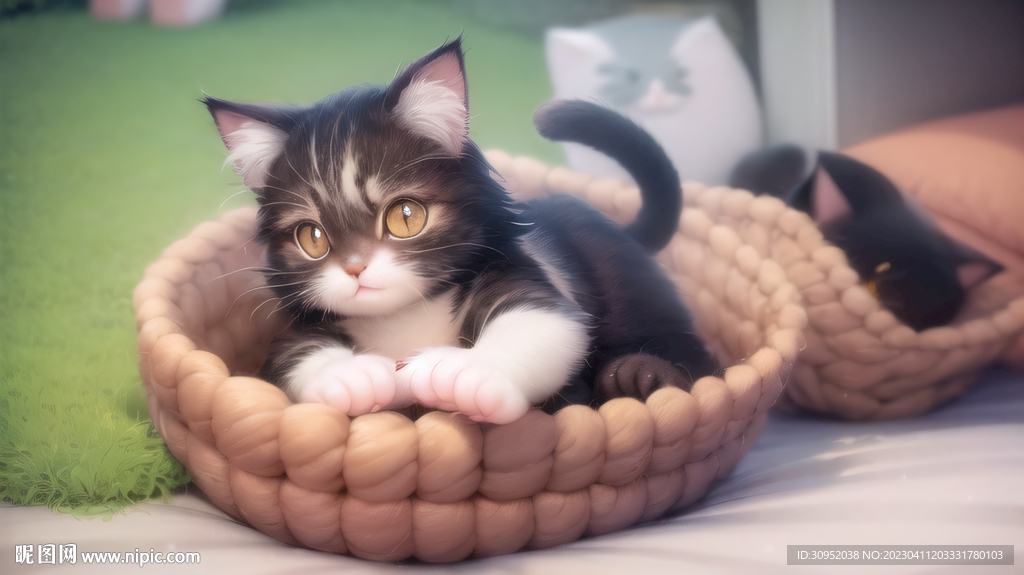 可爱猫咪
