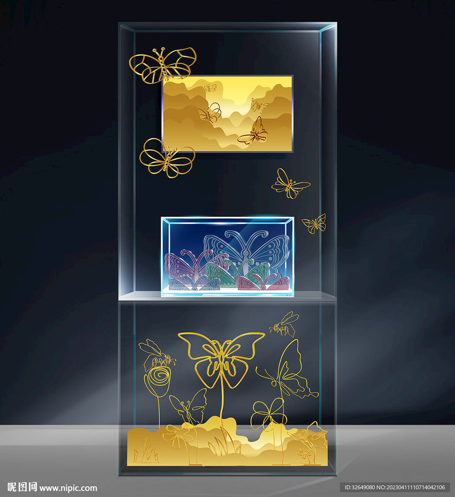 玻璃高级展示