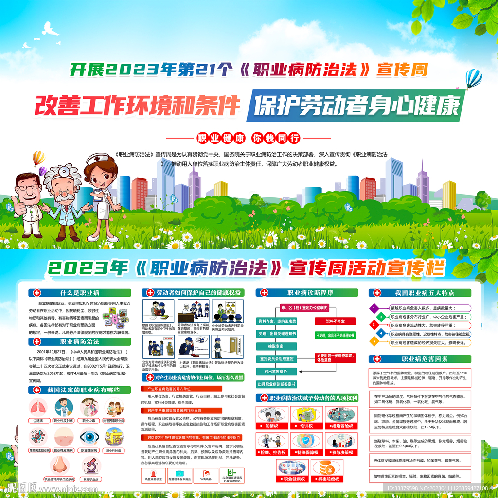 职业病防治法宣传周 