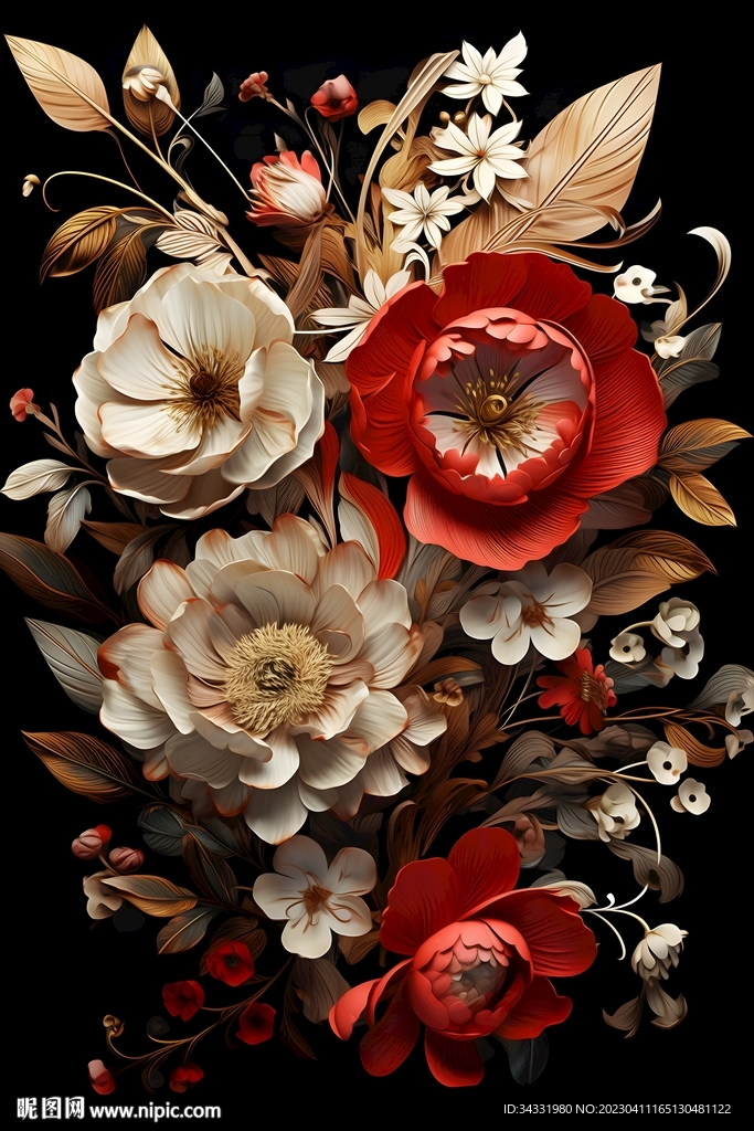 精美花纹壁纸