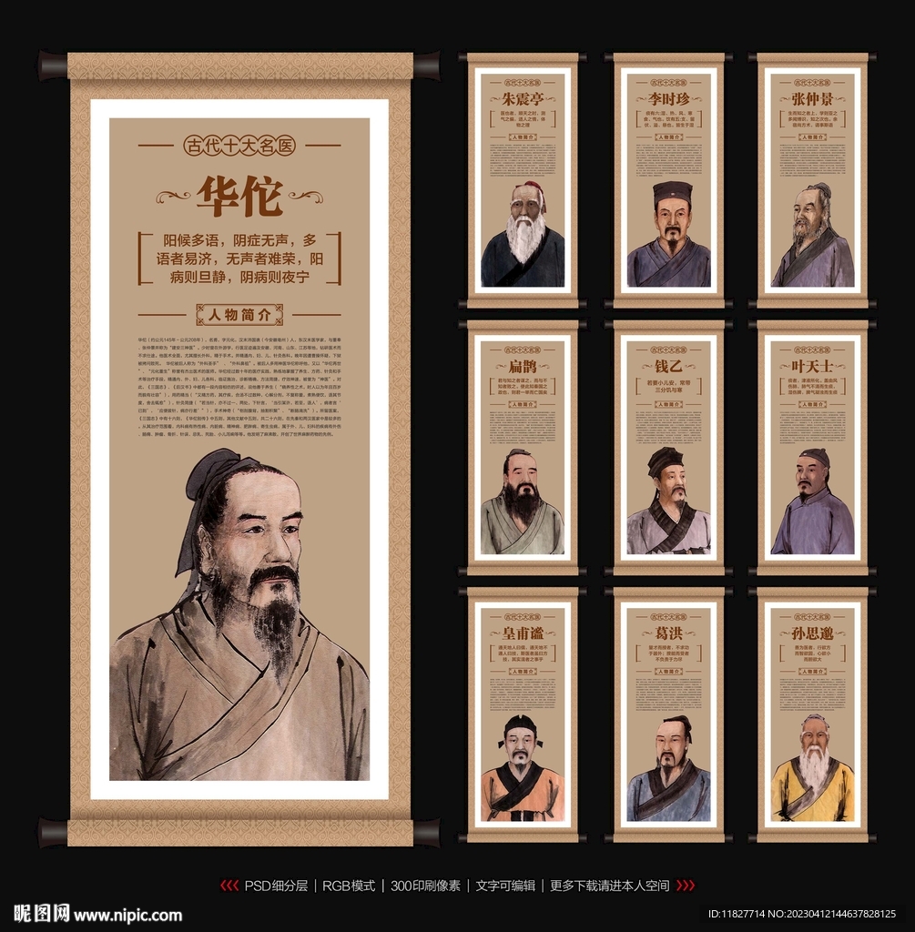 古代十大名医
